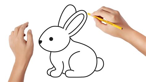 como desenhar um coelho - desenhos para desenhar fofos